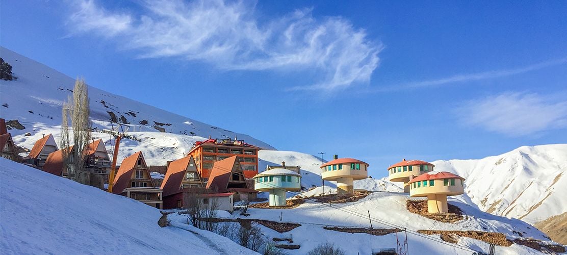 Chalets in Shemshack Ski Resort Iran